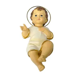 Gesù Bambino con aureola cm 6