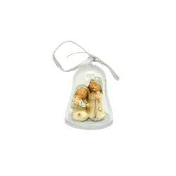 Acrylic bell with polyresin...