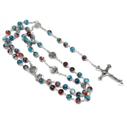 Glass rosary marble...
