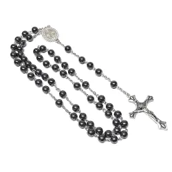 Hematite rosary