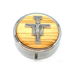 Saint Damian Cross rosary box